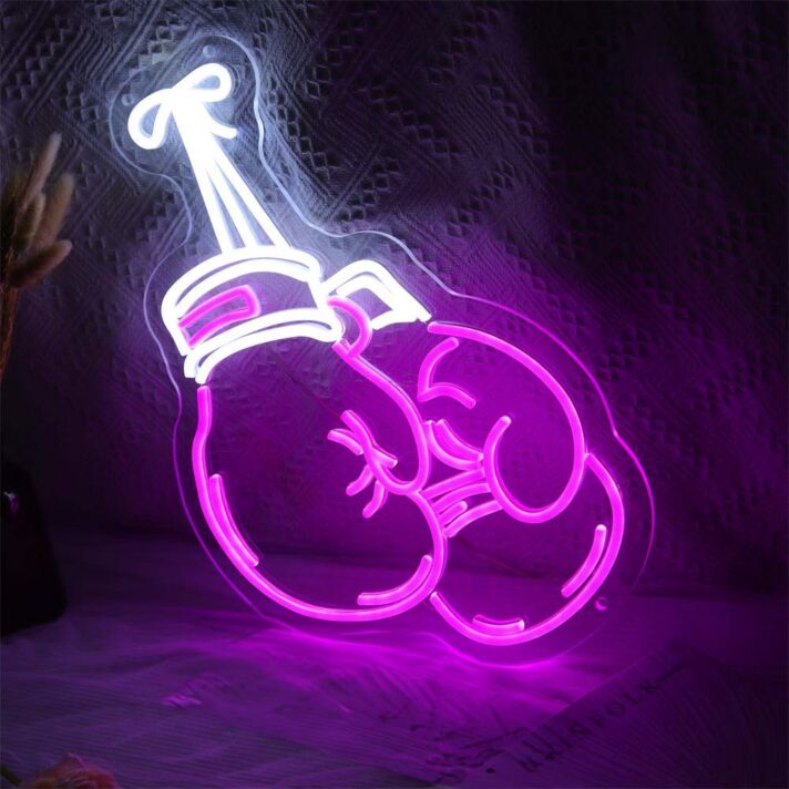 Boxing Sleeve Neon Sign