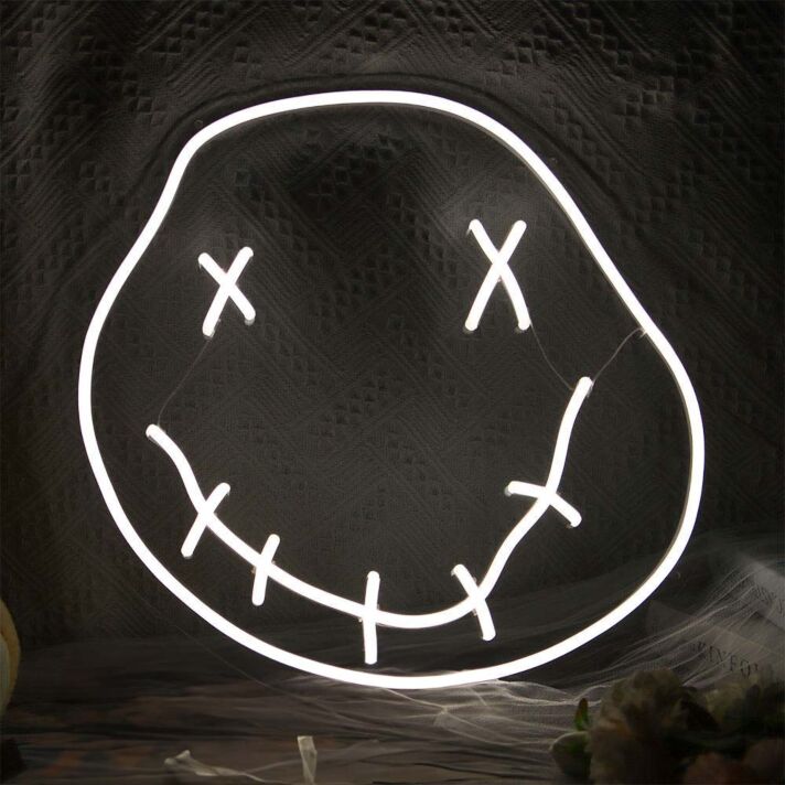 Funny Goofy Face Neon Sign