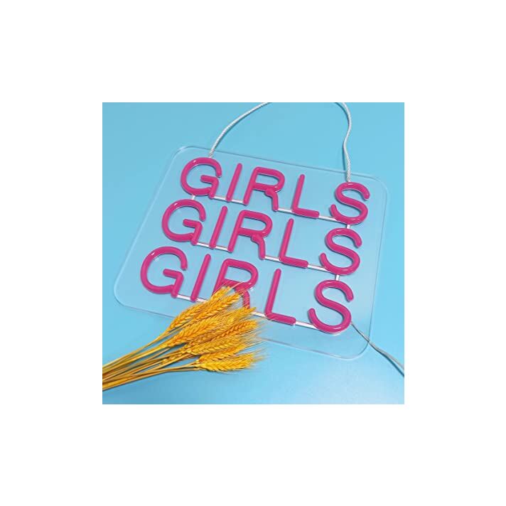 Girls Girls Girls Neon Sign  For All Holiday Party And Home Decoration