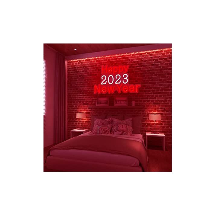 Led Neon Sign Merry Christmas Neon Light Happy New Year Light Sign