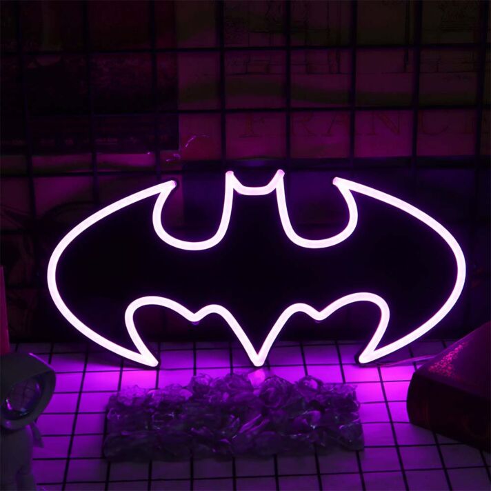 Bat Man Neon Sign