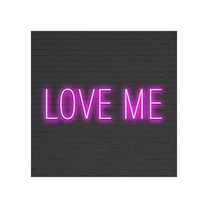 Vivid Sign New Love Me Cute Wall Decor Light