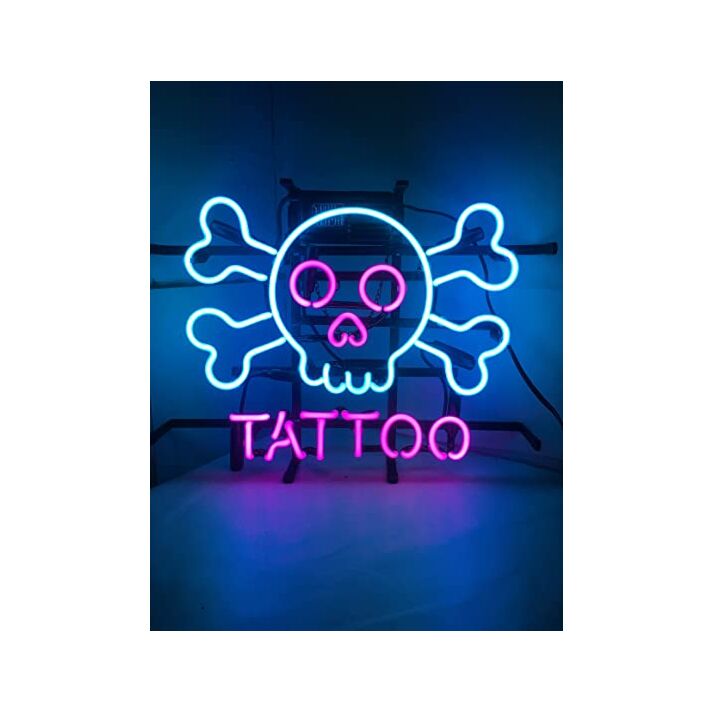 TATTOO Skull Neon Signs