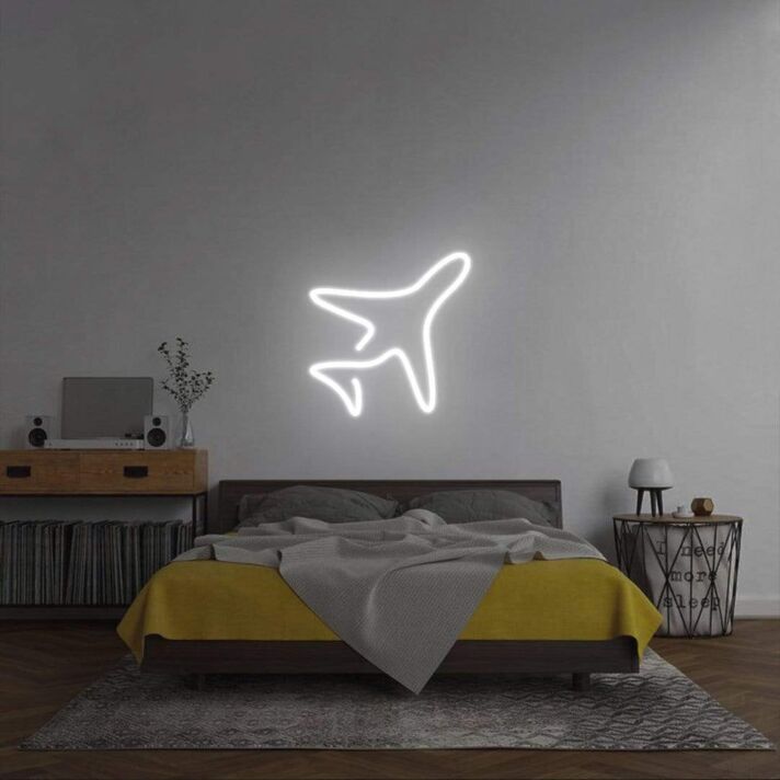 'Airplane' Neon Sign