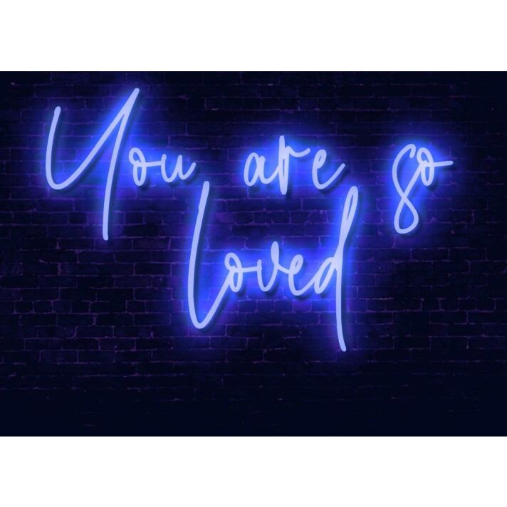 You Are So Loved LED Neon Sign
