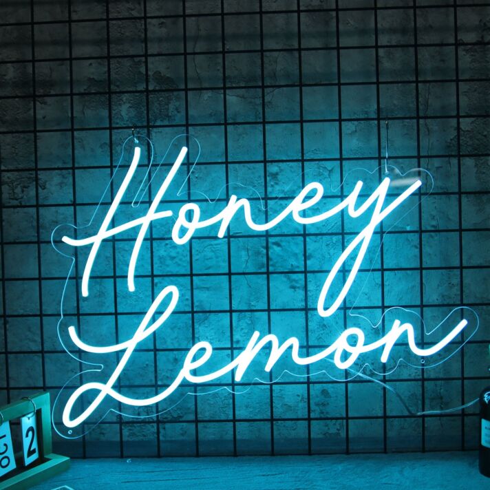 Honey Lemon Neon Sign