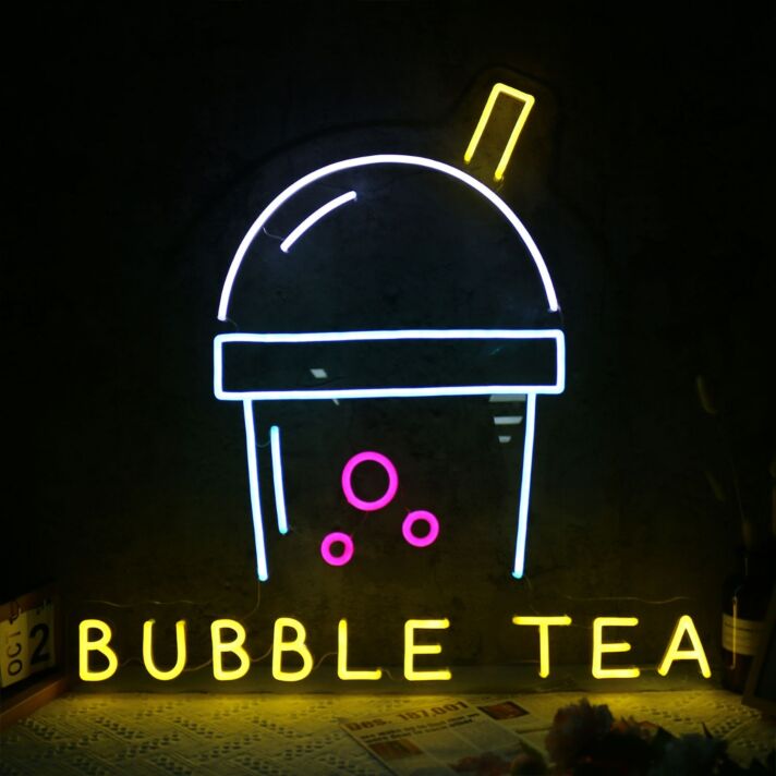 Bubble Tea Neon Sign