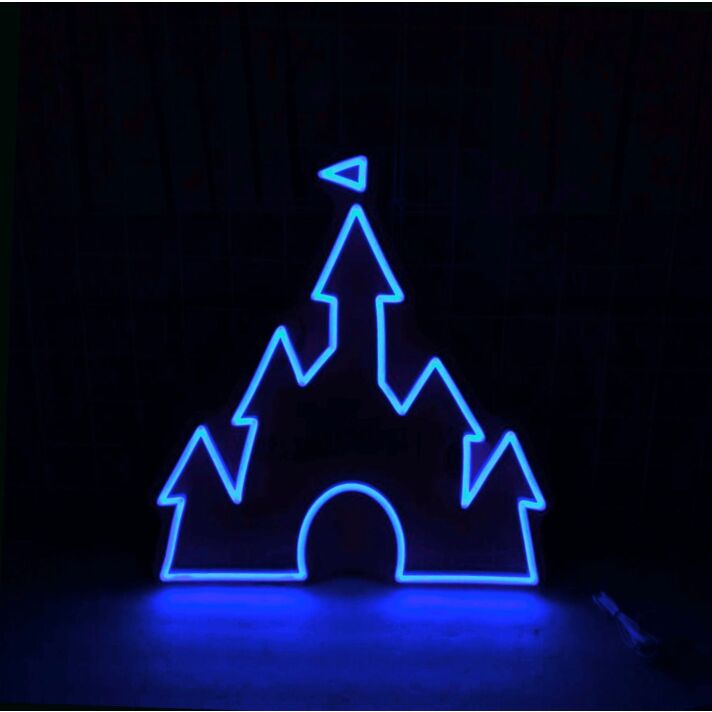 Castle Neon Sign