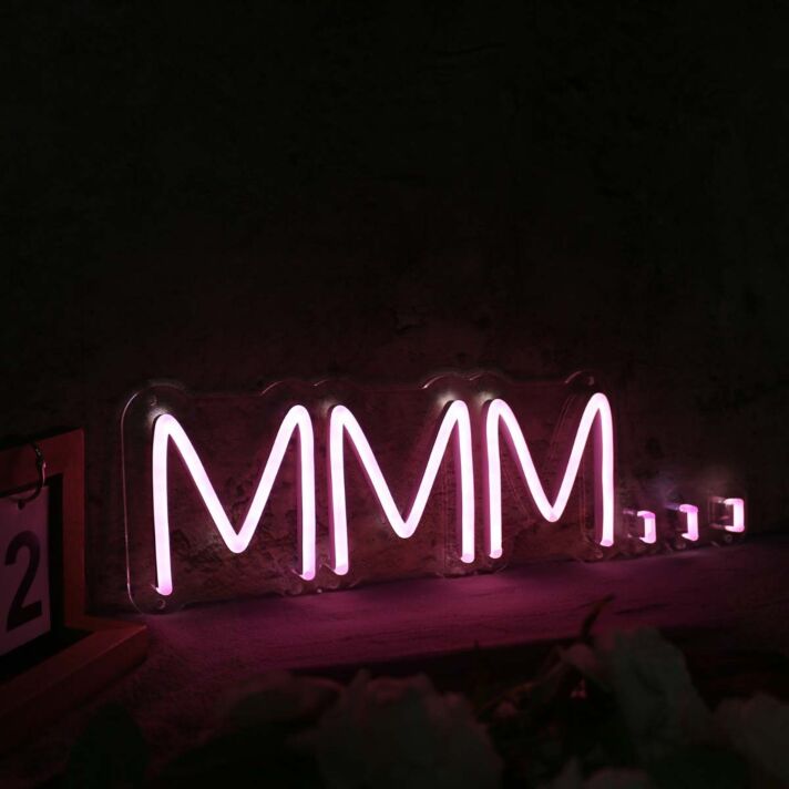 MMM Pink Neon Sign