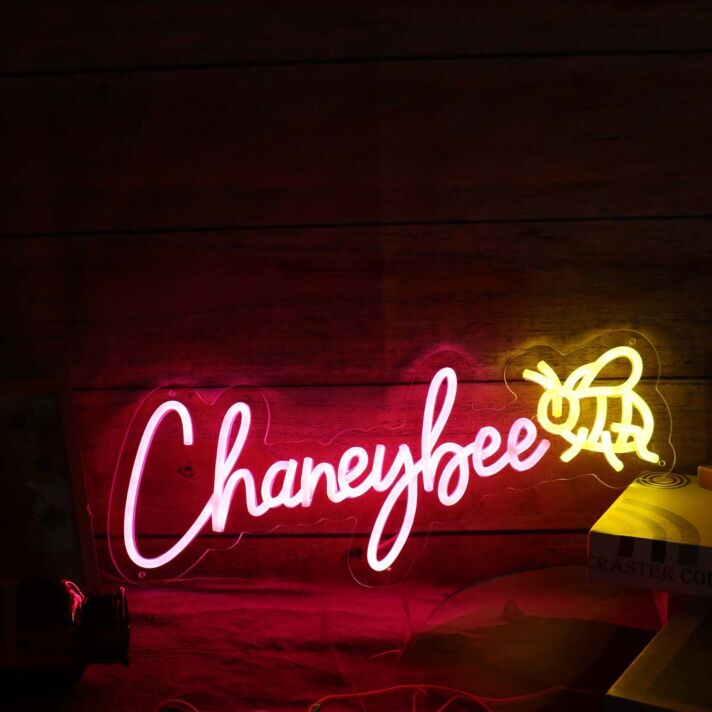 Chaneybee Custom Neon Sign