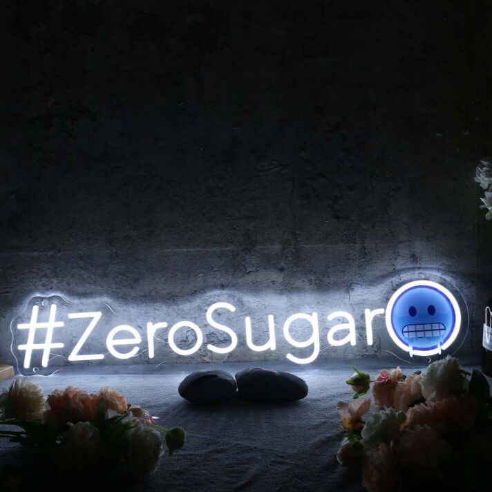 Zero Sugar Custom Neon Sign