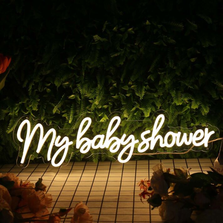 My Babyshower Neon Sign