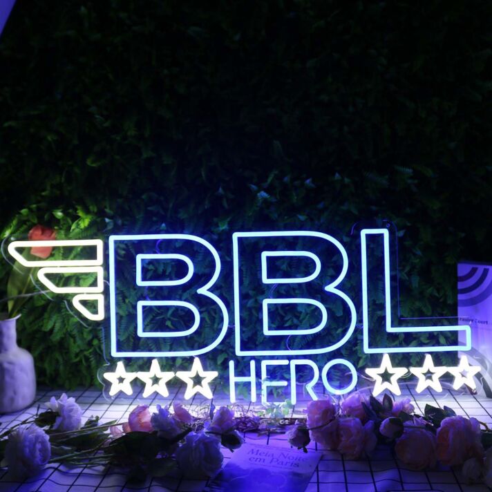 BBL Hero Custom Neon Sign