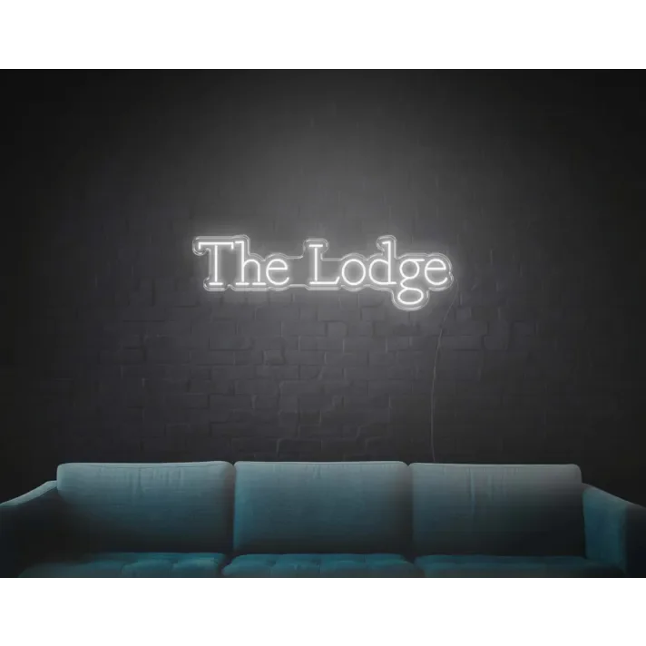 The Lodge LED Neon Sign