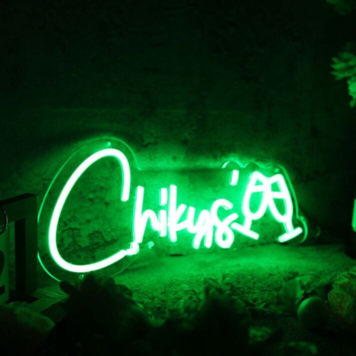 Chikys Custom Neon Sign