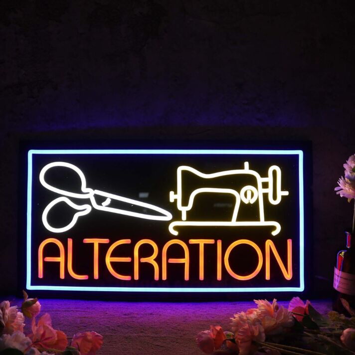 Alteration Custom Neon Sign
