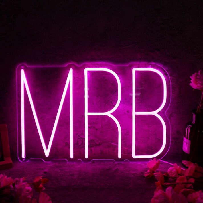 MRB Purple Neon Sign