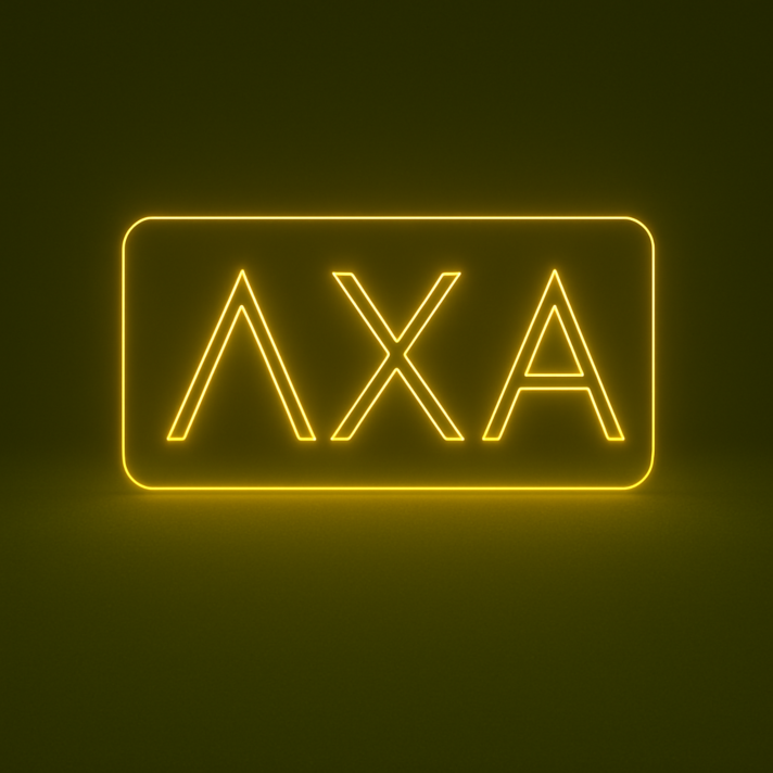 Lambda Chi Alpha ΛΧΑ LED Neon Sign for Brotherhood Events and Fraternity Decor