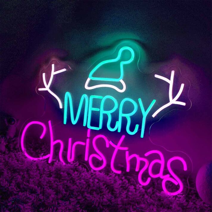 Merry Christmas Deco Neon