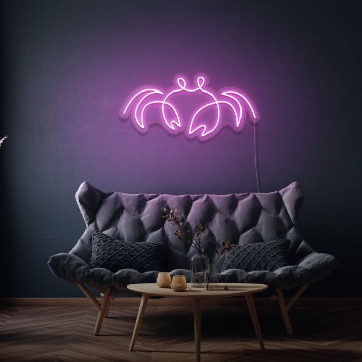 Neon Crab LED Light