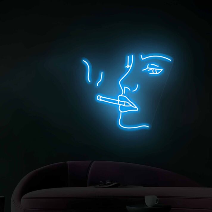 Smoking Profile  Neon Sign