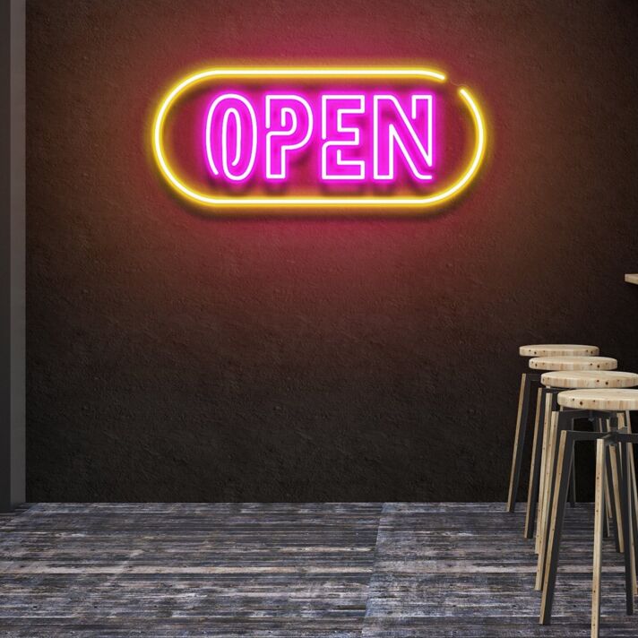 Open-1 Led Neon Sign Light