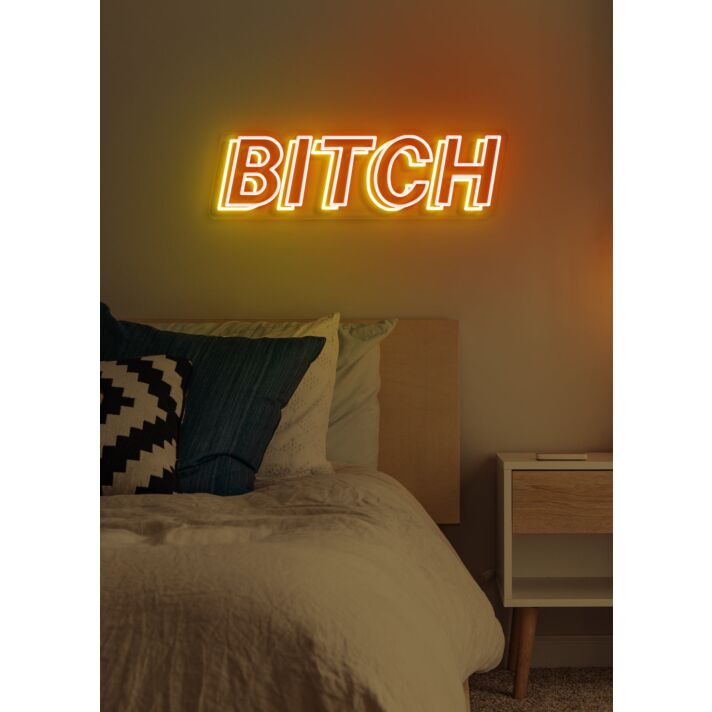 Bitch Neon Sass with a Luminous Twist