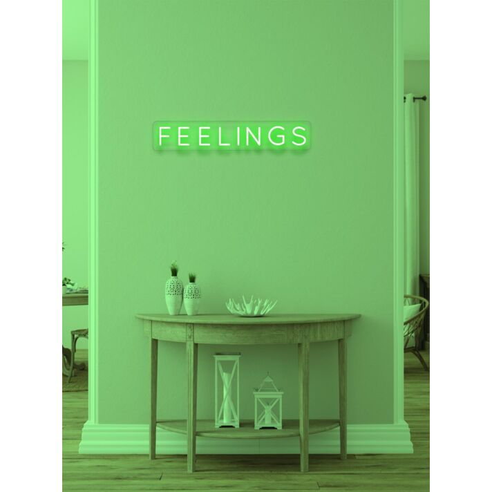 Feelings Expressive Neon Capturing Emotional Depth