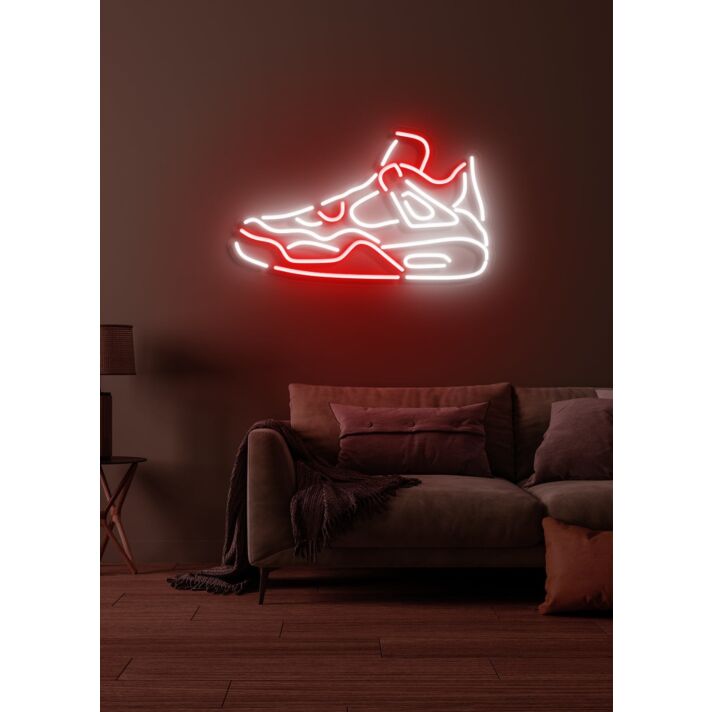 Sneaker Stylish Neon Tribute to Sneaker Culture