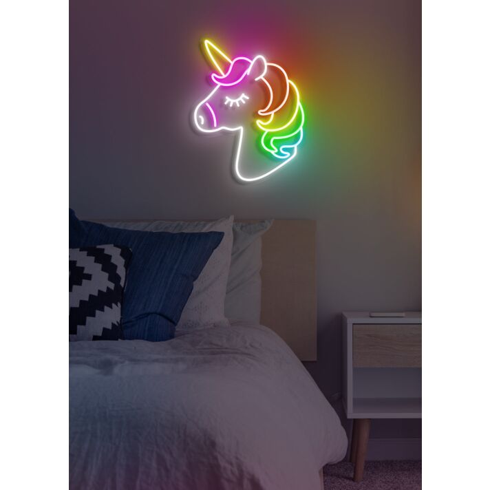 Pegasus Neon Magical and Mythical Representation, Perfect for Fantasy Themes