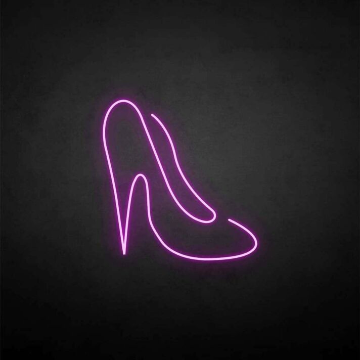 'High Heels' neon sign