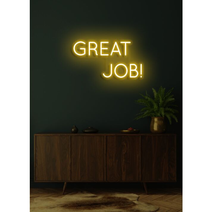 Way to go! Neon Celebratory Congratulation for Achievements and Milestones