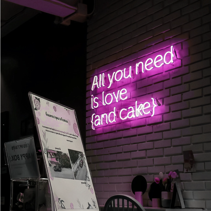 All you need is love and a piece of cake