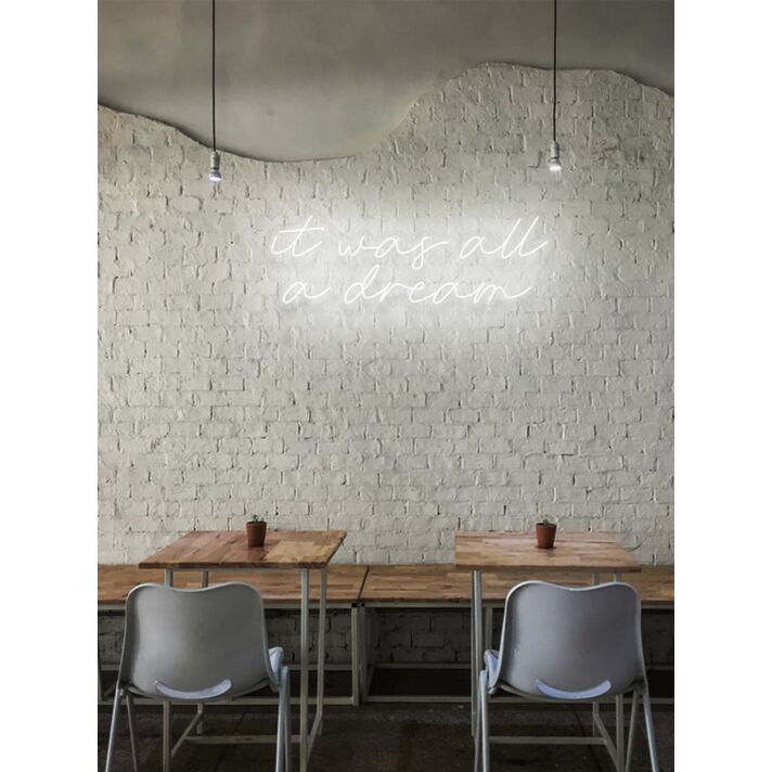 It was all a dream Neon Gateway to Imagination