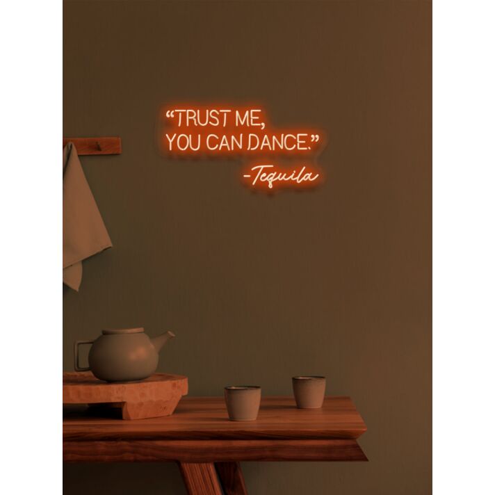 Trust Me You Can Dance Party Neon Confidence