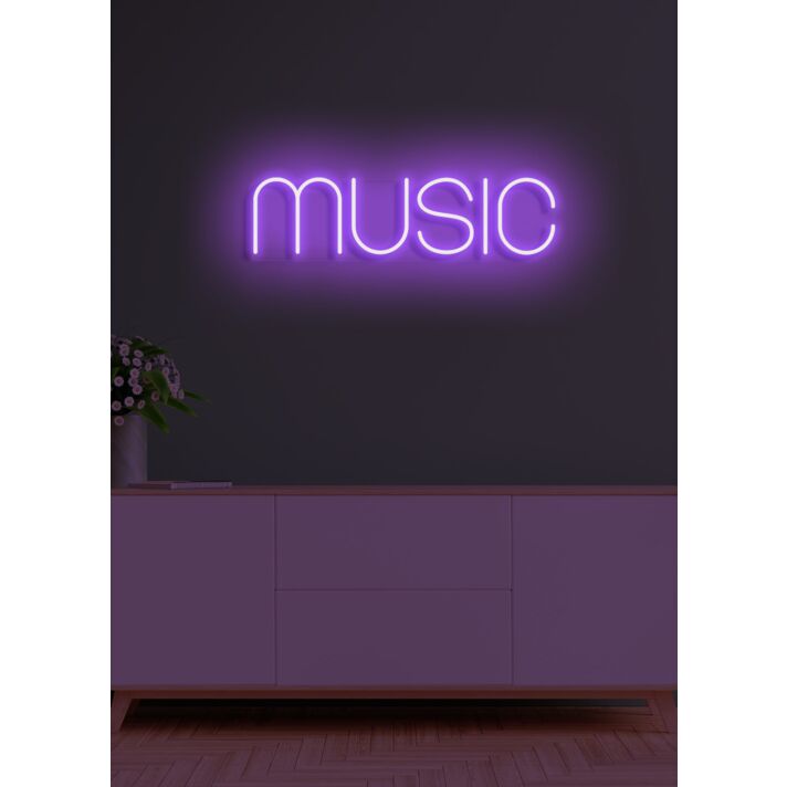 Music Neon Symphony for Melodic Environments