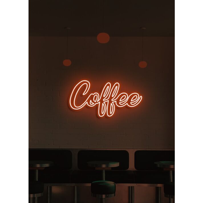 Coffee Neon Buzz for Café Corners