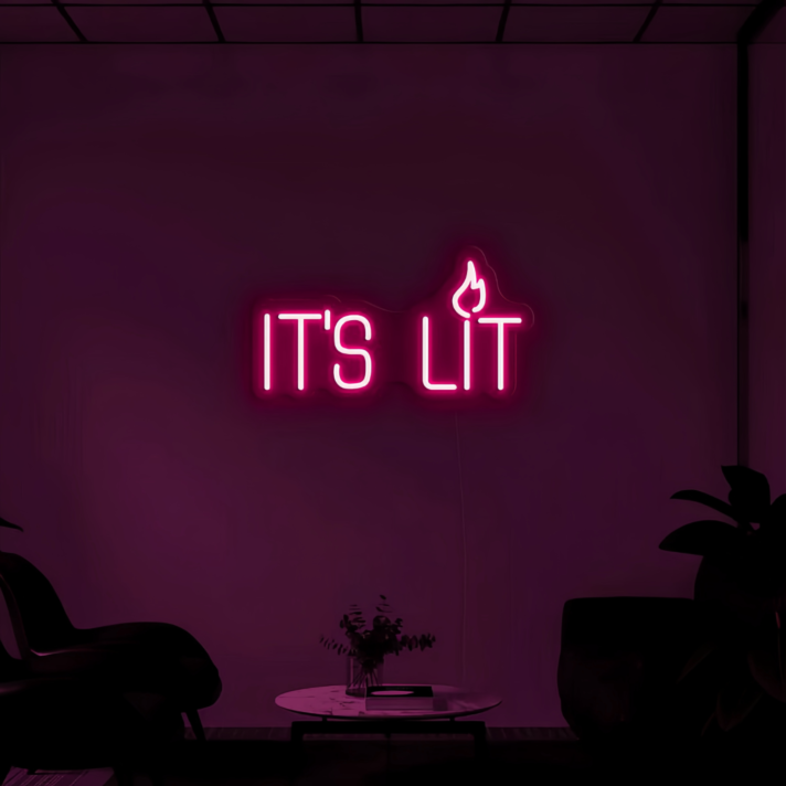 It's Lit - Illuminate Your Space with Vibrant Energy