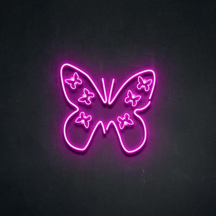 Butterfly Transform Your Decor with Whimsical Neon