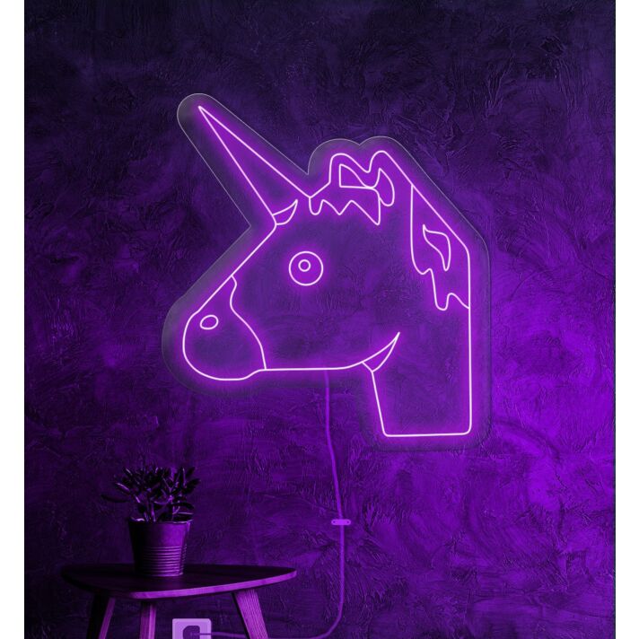Unicorn Bring Fantasy to Life with Magical Neon