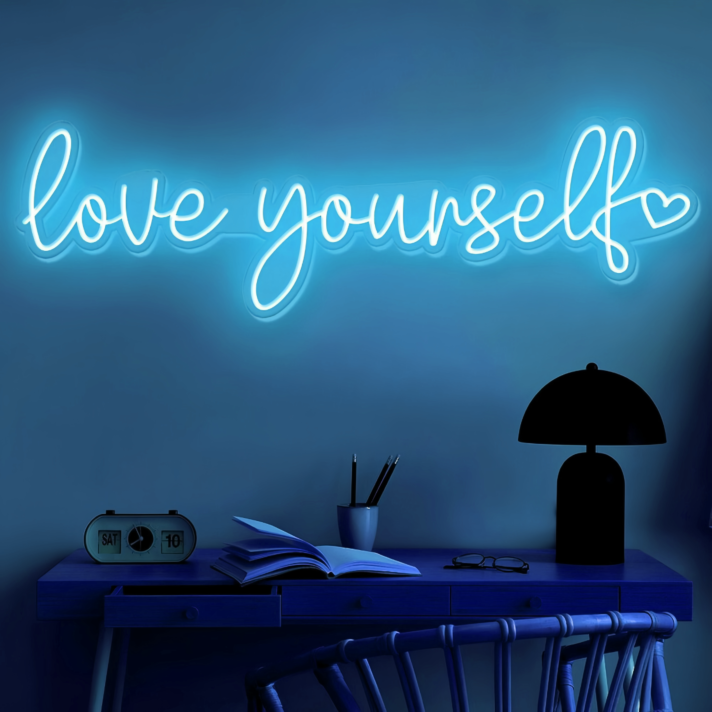 Love yourself Promote Self Love with Empowering Neon