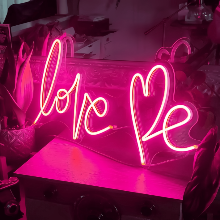 Love Me Neon Sign: Illuminate Your Space with Affection and Warmth