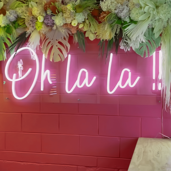 Oh La La Neon: Illuminate Your Space with Elegance!