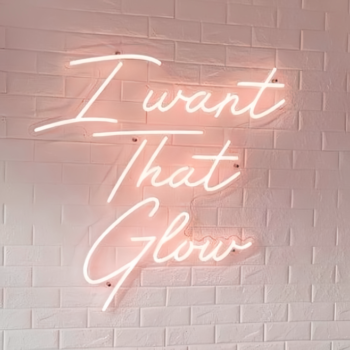 I Want That Mesmerizing Glow Neon Sign