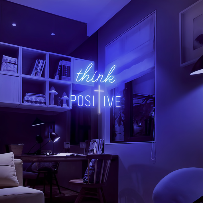 Think Positive: Cross the Boundaries with Neon Inspiration