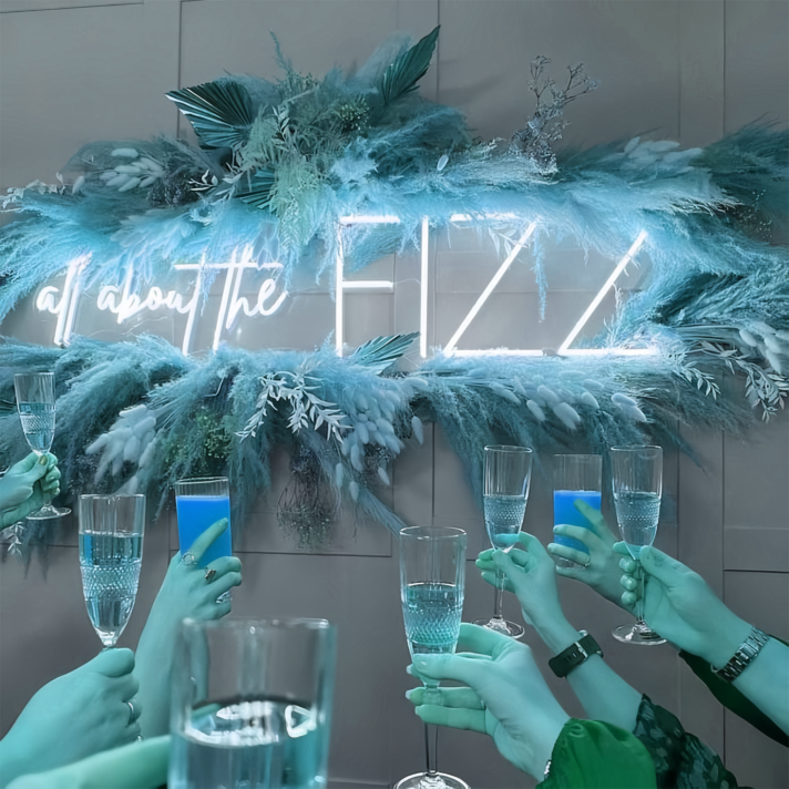 All About The Fizz: Add Sparkle to Your Space with Neon Glow