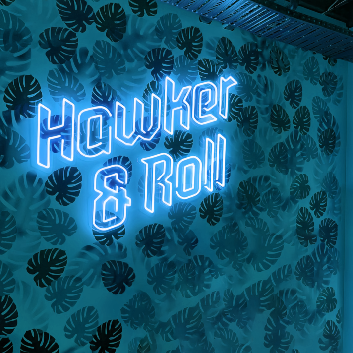 Hawker Roll: Add a Touch of Neon Flavor to Your Space