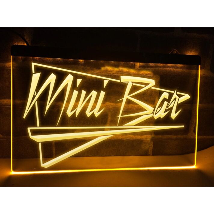 Mini Bar Hanging Neon Sign