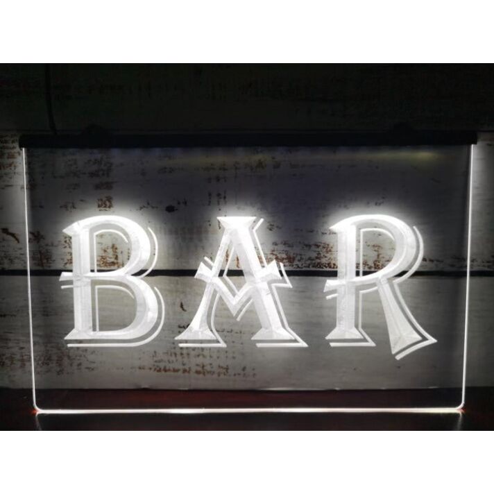 Bar Hanging Neon Sign