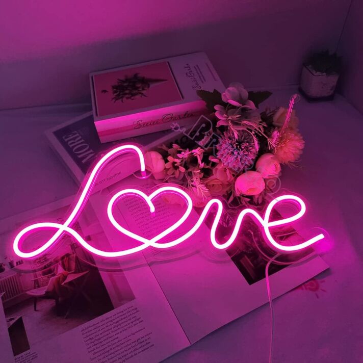 Love Neon Sign to Decorate Your Wedding